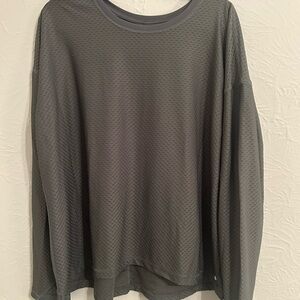 Tek Gear Olive Green Long Sleeve Tee